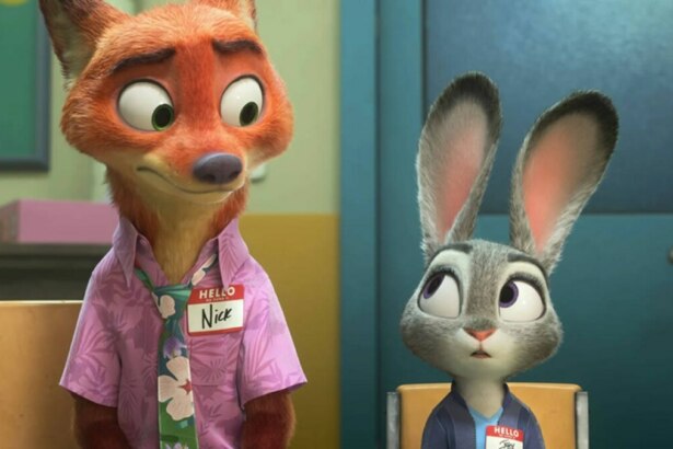 Personagens Judy e Nick em trecho do trailer Zootopia 2