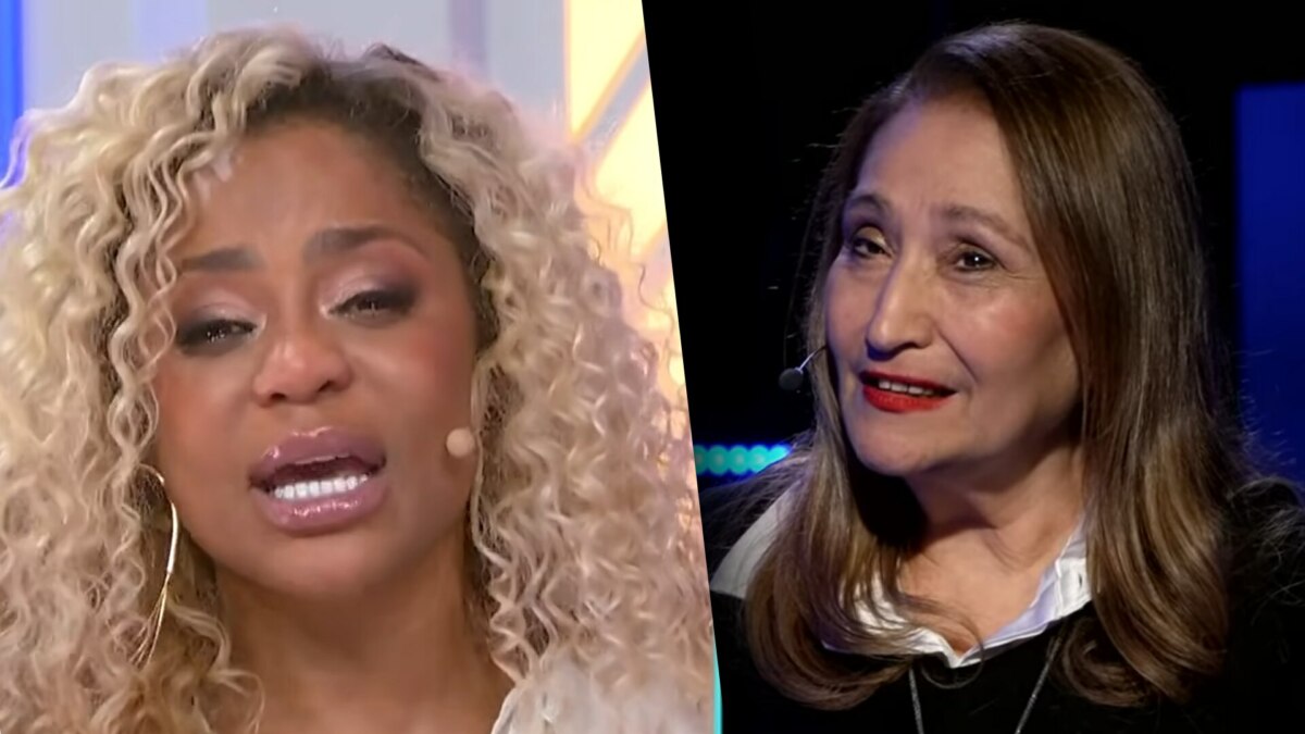 Cariúcha chorando divide tela com Sonia Abrao que detona apresentadora no De Frente Com Blogueirinha