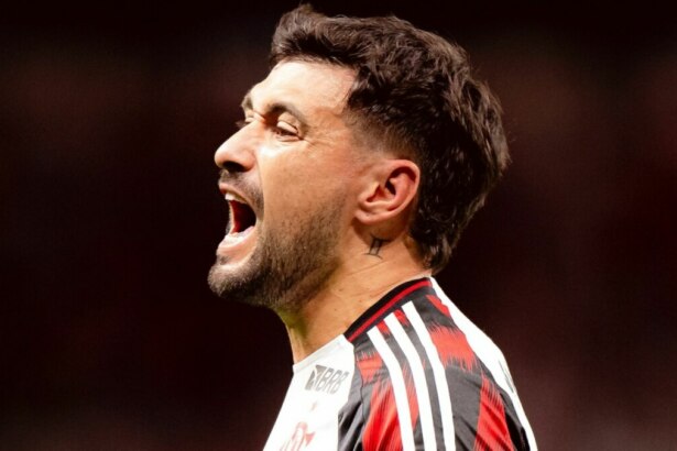 Arrascaeta em trecho do Flamengo x Inter pela Libertadores