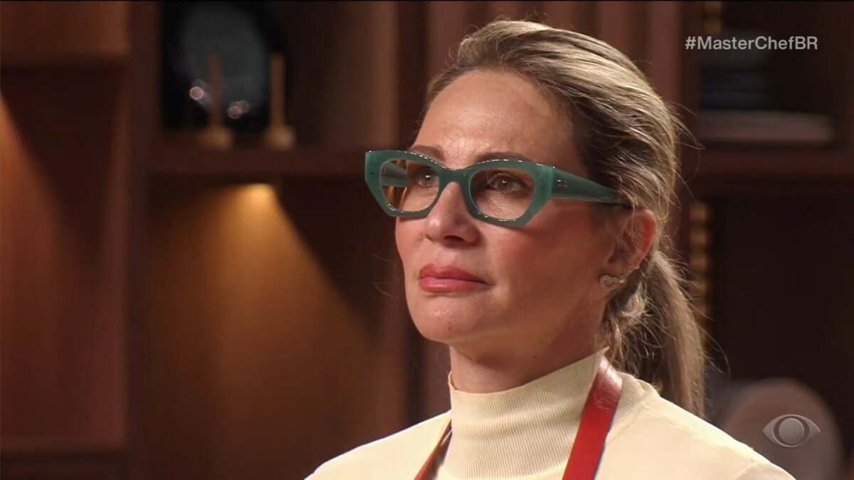 Daniela em trecho da semifinal do MasterChef Brasil