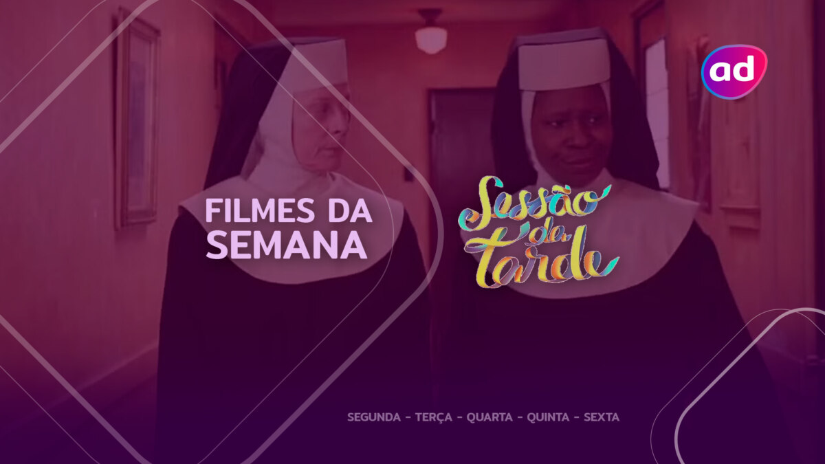 Filme Mudança de Hábito na arte da semana na Sessão da Tarde