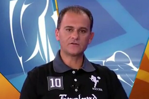 Marcelo Bianconi em trecho do programa RedeTV Esporte