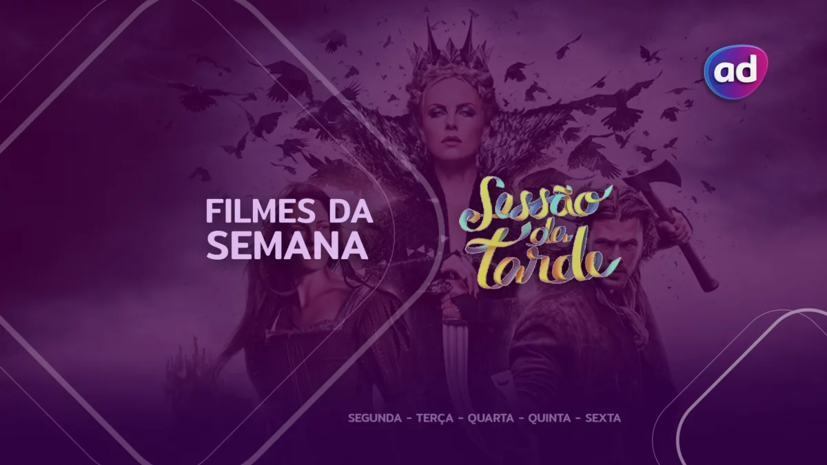 Poster do filme Branca de Neve e o Caçador na arte dos filmes da semana 11 a 15 de agosto na Sessão da Tarde da TV Globo