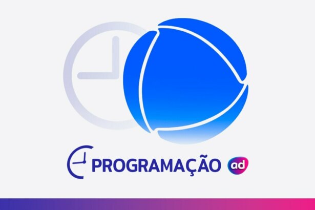 O logo da Record News ao lado de um ícone de relógio, com o título "Programação" em cinza na parte inferior.