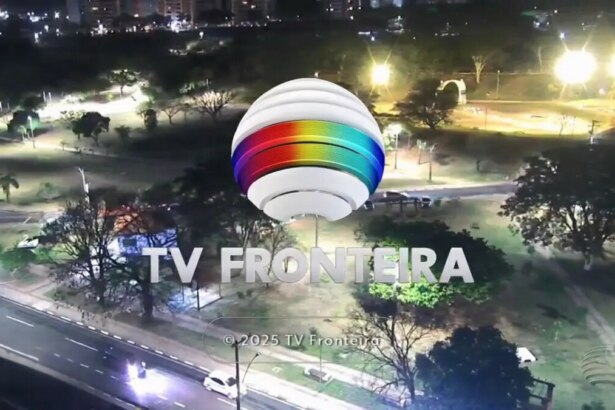 Encerramento do jornal FN com exibição do Logo da TV Fronteira, ainda seguindo o padrão da TV Globo