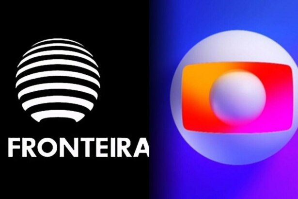 Logotipos da TV Fronteira e TV Globo lado a lado, simbolizando o fim da afiliação no Oeste Paulista