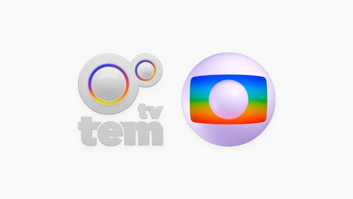 Logo da TV TEM e da TV Globo