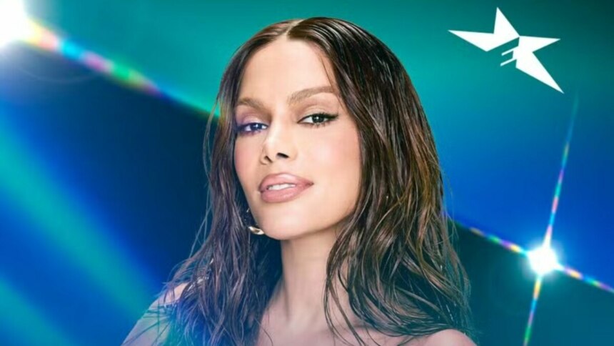 Anitta na arte de divulgação do Sextou no Estrela da Casa
