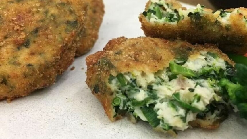 Empanado de frango em trecho de receita no Mais Você