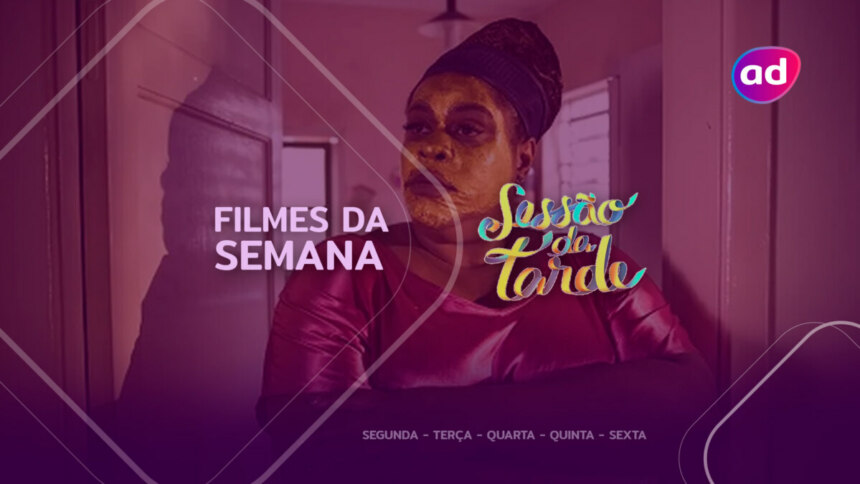 Filme A Sogra Perfeita em trecho da arte na semana da Sessão da Tarde