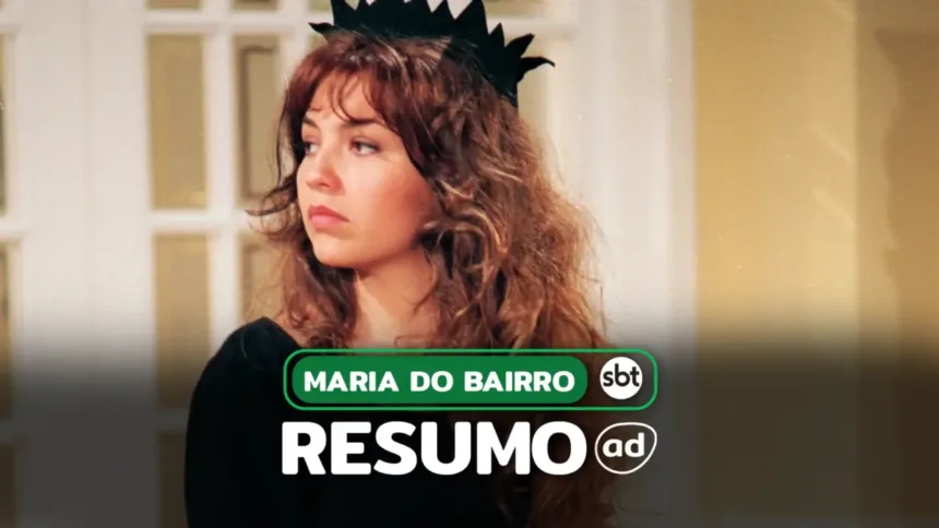 Maria do Bairro olha para o lado esquerdo em arte do resumo de Maria do Bairro