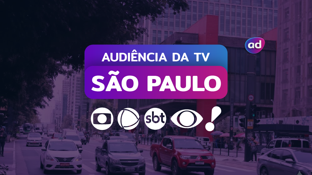 Audiência da TV: Consolidados de São Paulo, sexta-feira, 21/11/2025