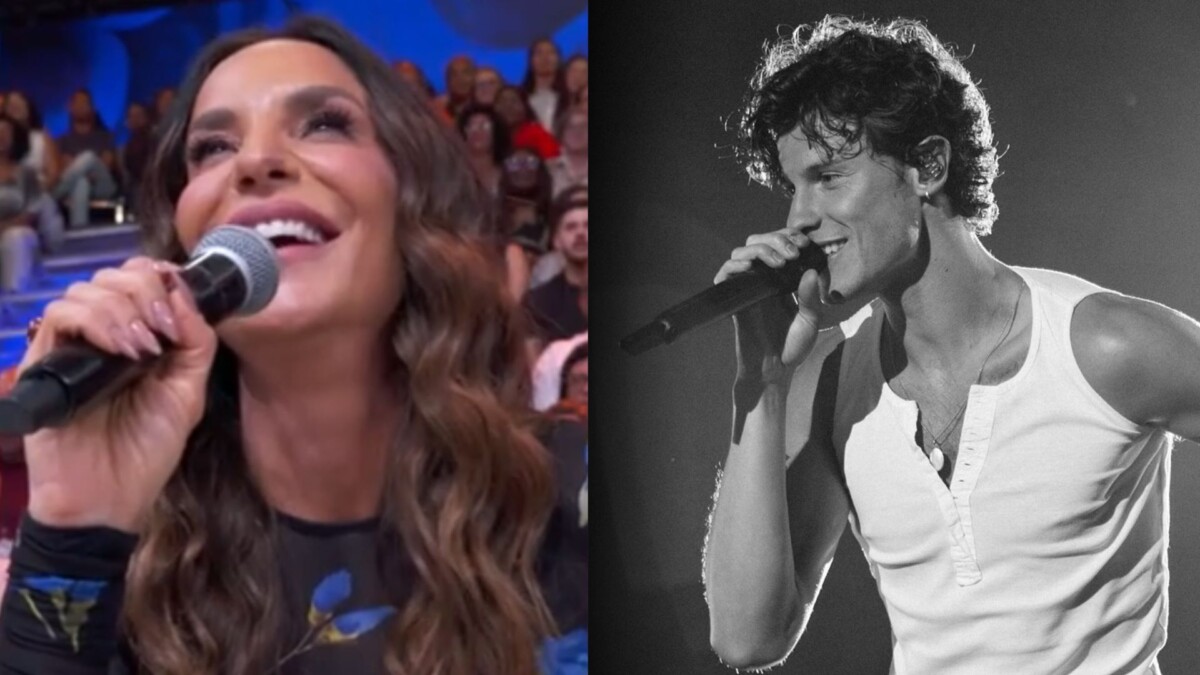 Ivete Sangalo comenta dias com Shawn Mendes em Salvador: 