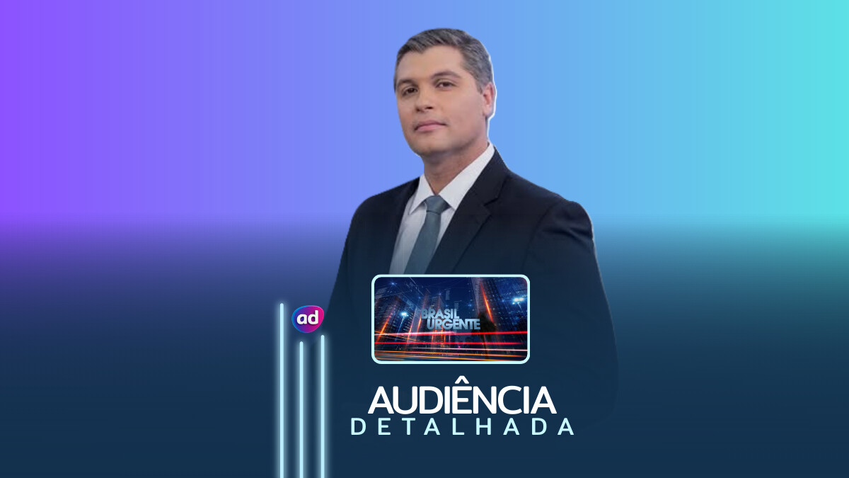 Audiência detalhada do Brasil Urgente (2026)