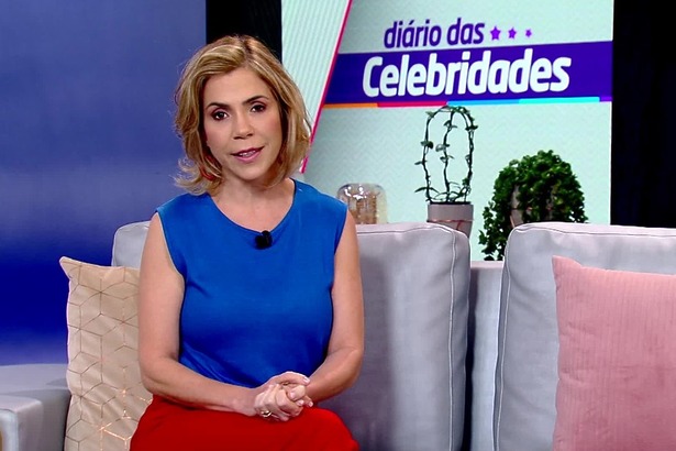 Keila Jimenez no quadro Diário das Celebridades do Hoje em Dia