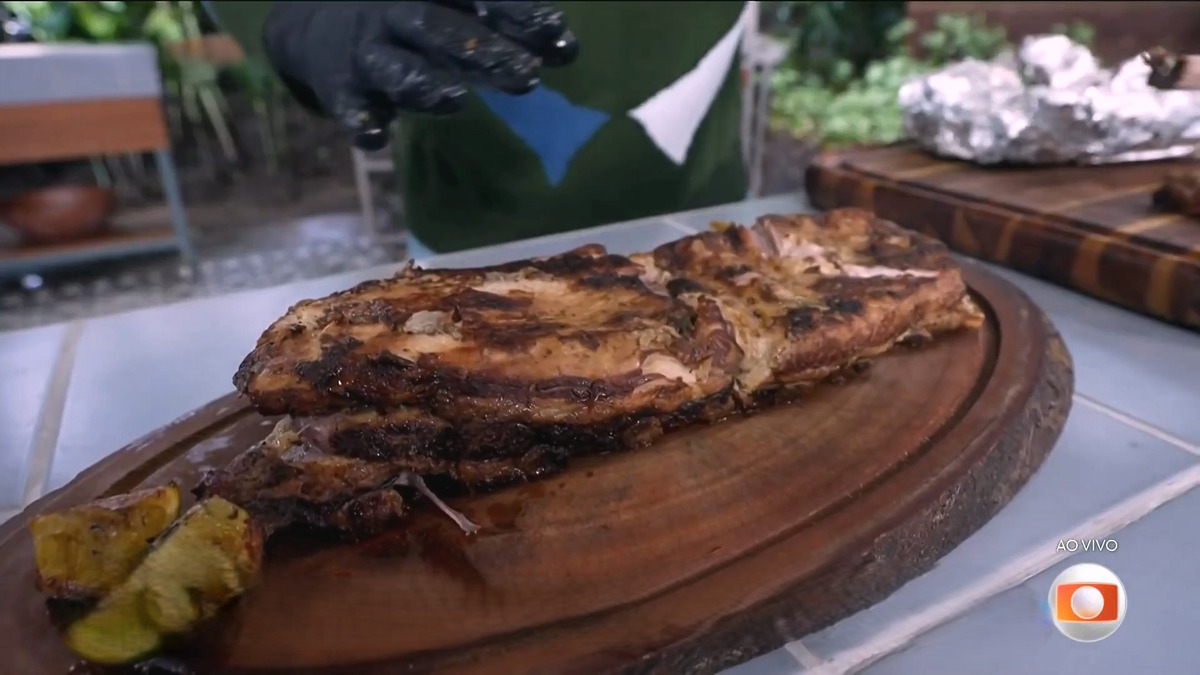 Churrasco na rua